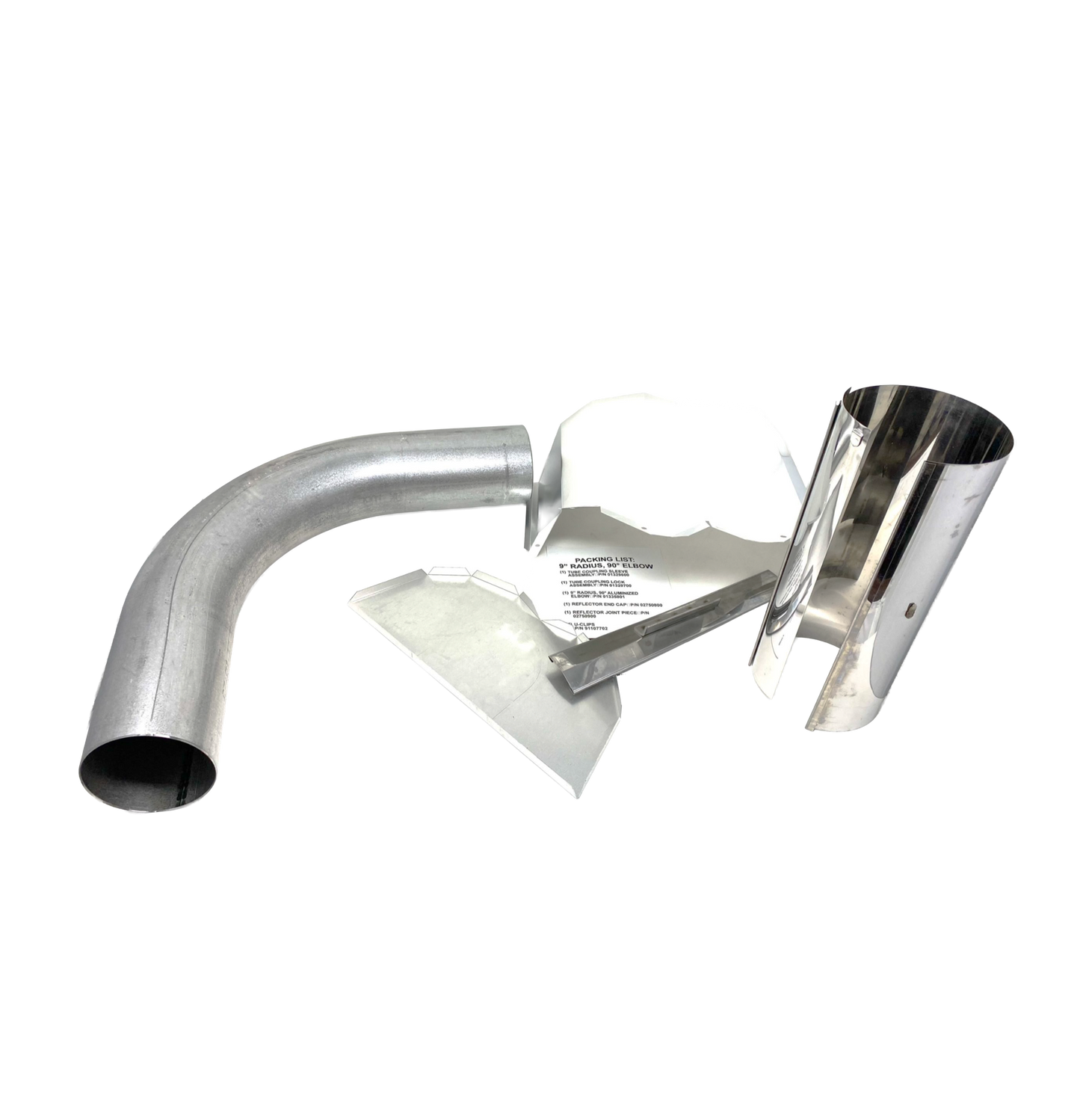 Roberts Gordon OEM Elbow Package, Aluminized, 90 Degree - 4": 02718702