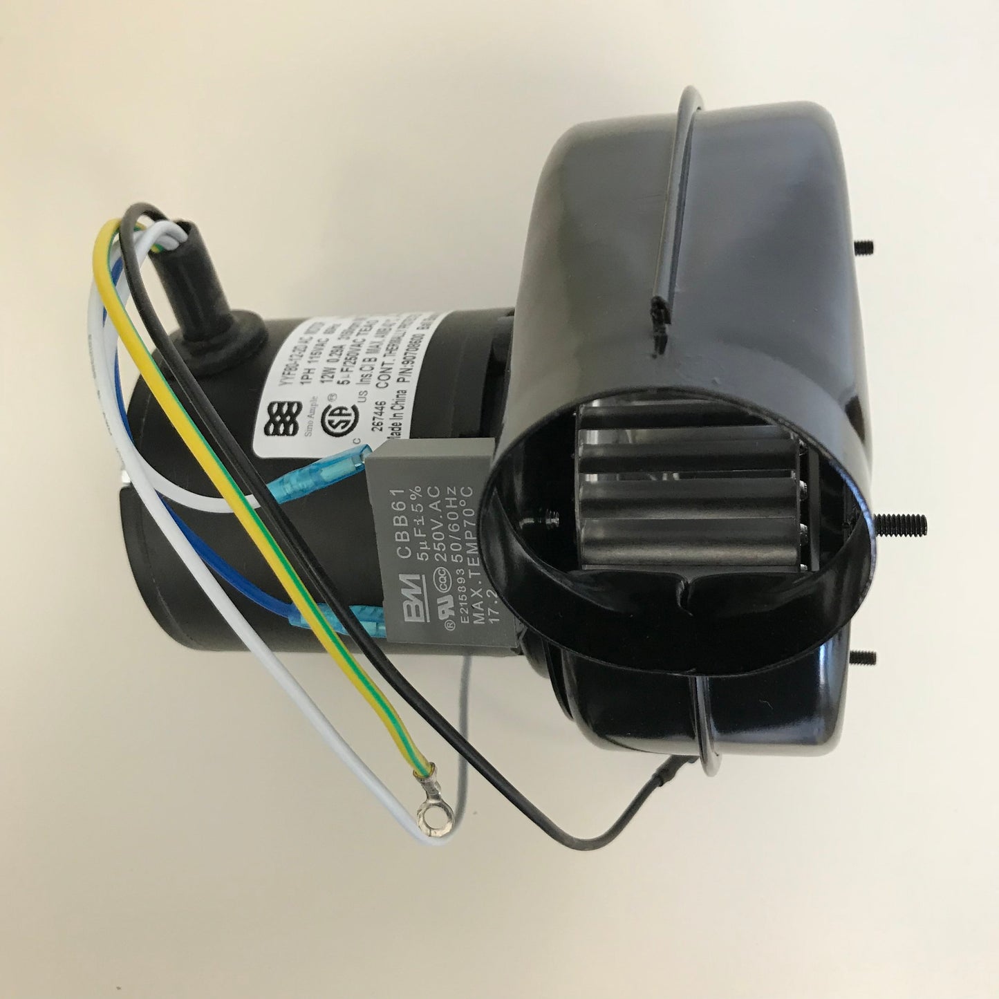 Motor & Blower Assembly (CTH2 / Vantage II): 90708600