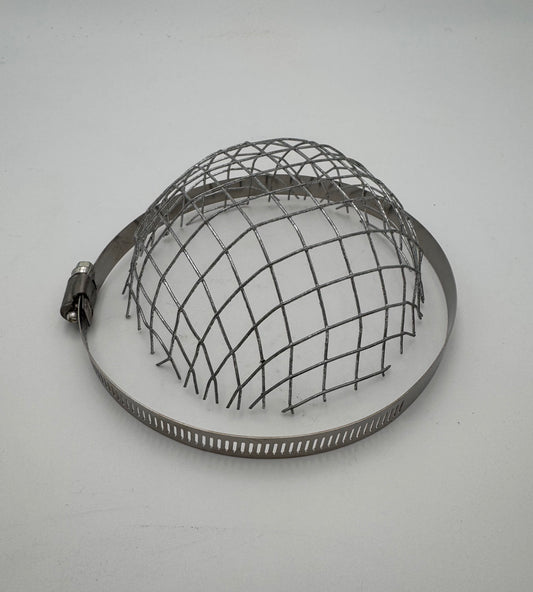 Bird Screen & Clamp (4") for Roberts Gordon: 01312200